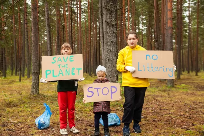 Eco-awareness campaigns by actors